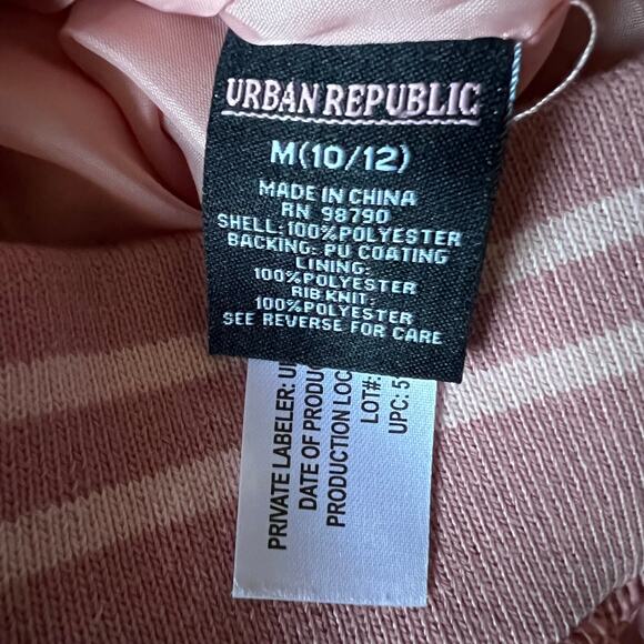Urban Republic Pink Printed Girl Jacket, M (10/12) - Picture 4 of 4